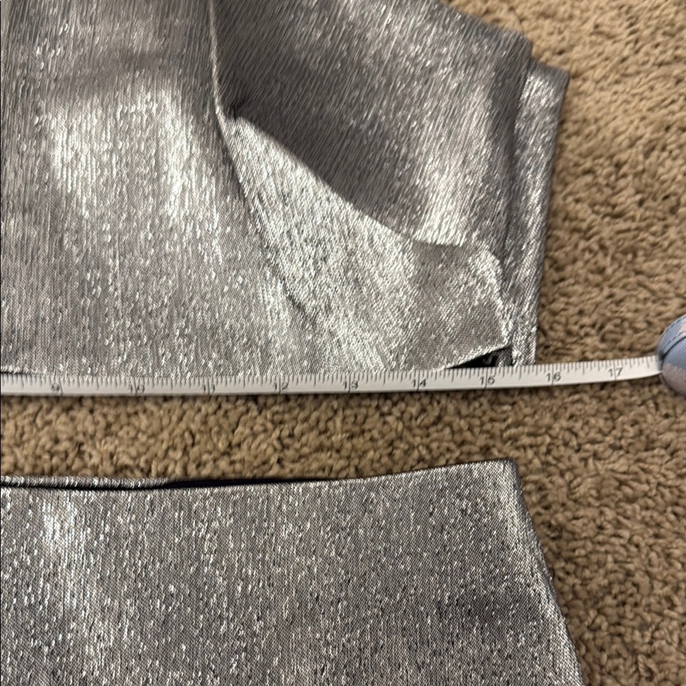 Silver Metallic Two-Piece Set - Picture 8 of 8